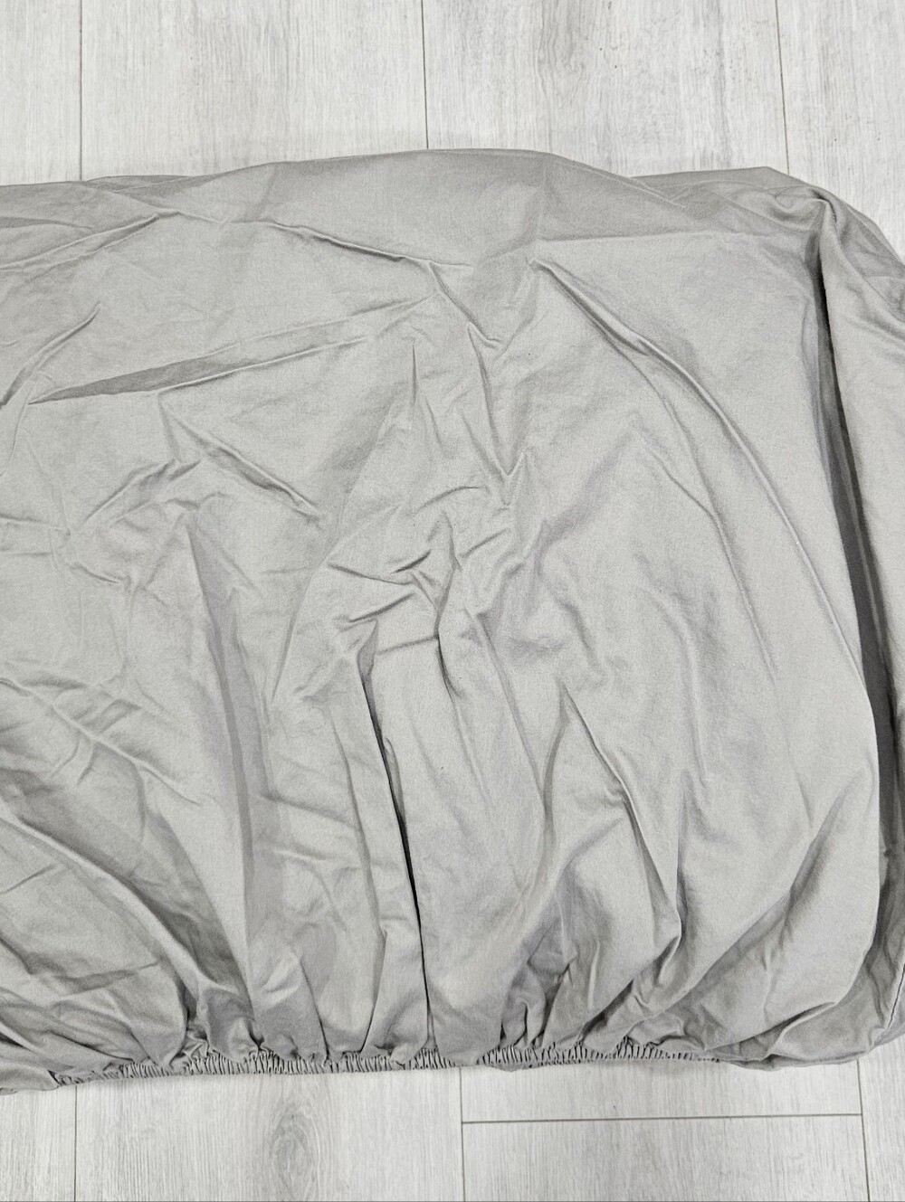 Hotel Collection Gray KING Fitted Sheet 525 TC Egyptian Cotton Sateen Luxe Thick